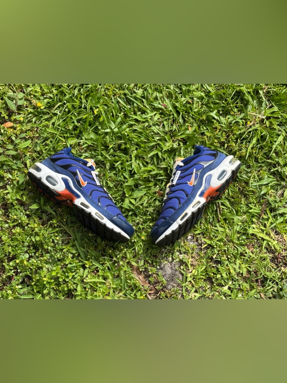 Size 8.5- Nike Air Max Plus SE Running Club - Deep Royal Blue